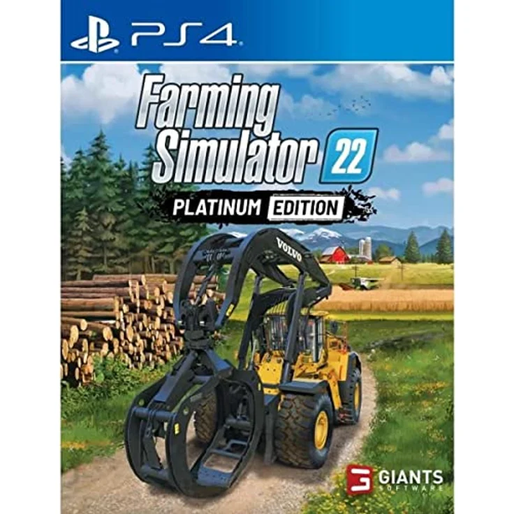 Giants Software Farming Simulator 22 Platinum Edition, PS4-Spiel mit erweiterten Funktionen und Inhalten – Bild 1