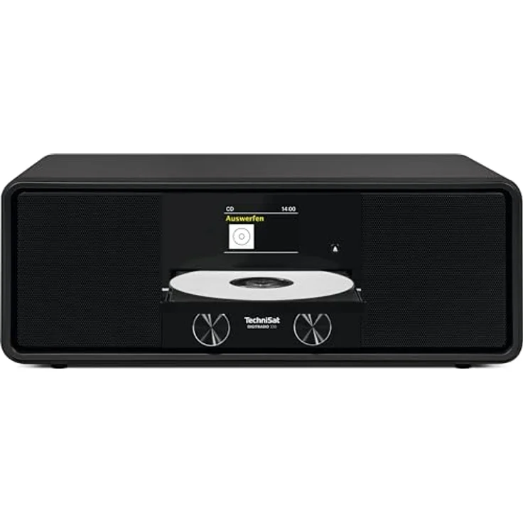 TechniSat DIGITRADIO 330, DAB+ UKW Stereo Radio mit CD-Player, Bluetooth 5.3, USB MP3-Wiedergabe, 2,4 Zoll Farbdisplay, Radiowecker, Fernbedienung, Schwarz – Bild 4