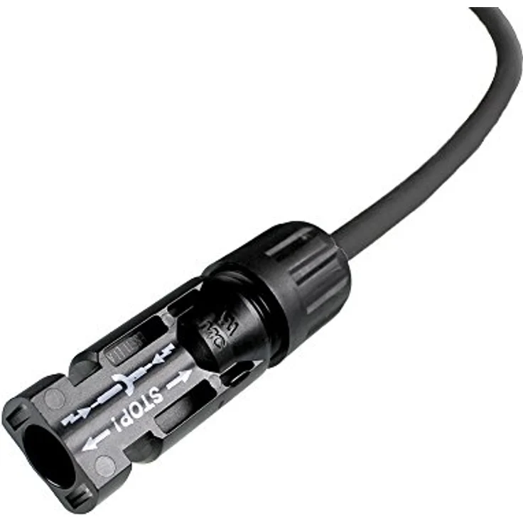 Offgridtec 005815 1,5 m 6 mm² MC-4-Solar-Verbindungskabel Stecker/Buchse Verlängerung, 1000 V