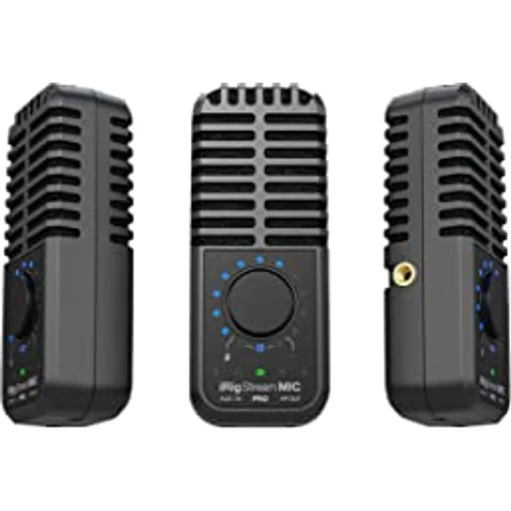 IK Multimedia iRig Stream Mic Pro, Kondensator Mikrofon mit integriertem Audio Interface für iPhone, iPad, Android, USB-Computer, Mac, Windows PC, ideal für Podcast, Recording, Gesang Aufnahme, Gaming – Bild 3