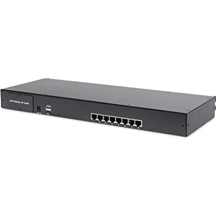 Digitus DS-72210-4FR, KVM-Konsole 17" TFT mit VGA 1280 x 1024 Pixel und 8 Port Cat.5 KVM Switch – Bild 4