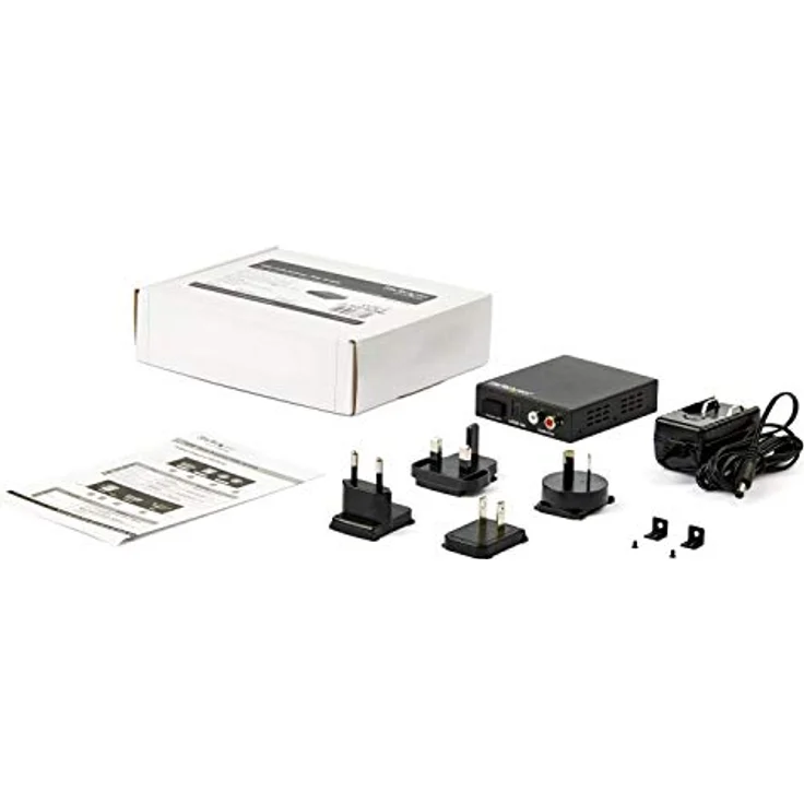 StarTech HD202A 4K HDMI Audio Extractor, 4K 60Hz, HDR, SPDIF Toslink Optisches Audio, Audio Sound Splitter – Bild 5
