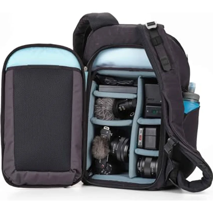Shimoda Urban Explore 30, Fotorucksack 30 l für Kamera- und Laptop-Ausrüstung, grau, aus recyceltem Cordura – Bild 2