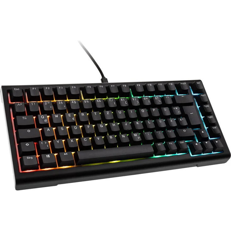 Ducky Tinker 75 Gaming-Tastatur, RGB - MX-Red (ISO-DE) – Bild 1