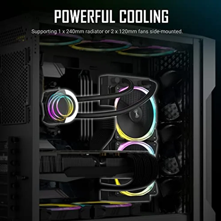 Antec Gehäuse Gamer AX90 Midi Tower schwarz – Bild 5