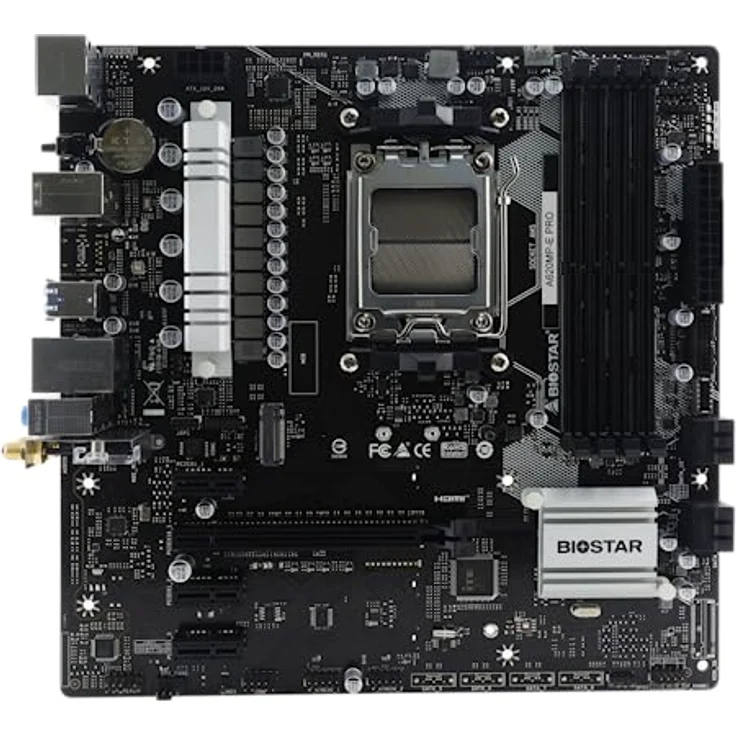Biostar Mainboard A620MP-E Pro (A620,AM5,mATX,AMD) – Bild 2