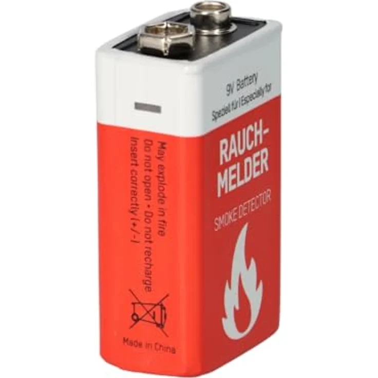 Akkuman.de Ansmann Rauchmelder Batterie Extreme Lithium 9V Block, 10 Jahre Lebensdauer, wartungsfrei, hohe Leistung bei extremen Temperaturen, 5er Pack – Bild 4