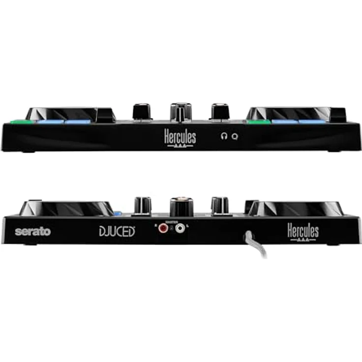 Hercules DJ Control Inpulse 200 MK3, DJ-Controller mit 90 mm Jogwheel, 4 Pad-Modi, USB-Audio-Interface, Serato DJ Lite, schwarz – Bild 9