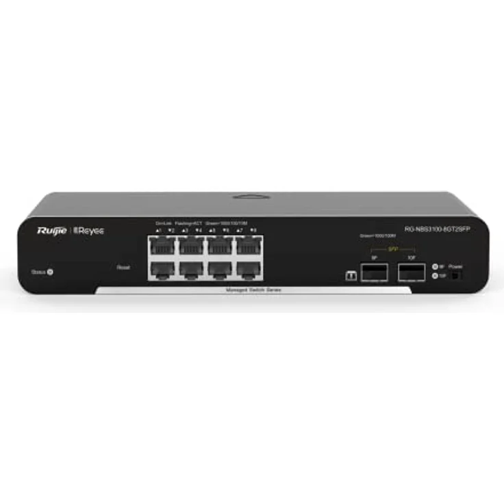 Switch Ruijie Reyee RG-NBS3100-8GT2SFP 5-Port 10/100 MBPS Desktop-Schalter – Bild 2