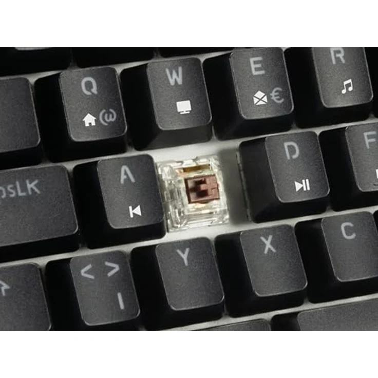 Speedlink Atmos RGB Gaming Tastatur 60%, mechanisch mit Brown Switches, abnehmbares USB-C Kabel, Hintergrundbeleuchtung, Deutsches Layout QWERTZ, schwarz – Bild 5