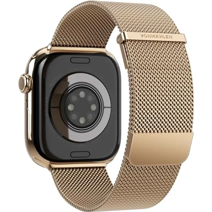 Vonmählen Milanese Loop 2 für Apple Watch 40/41/42 mm, Edelstahl Uhrenarmband in Sunset Gold mit hochwertiger Verarbeitung – Bild 4