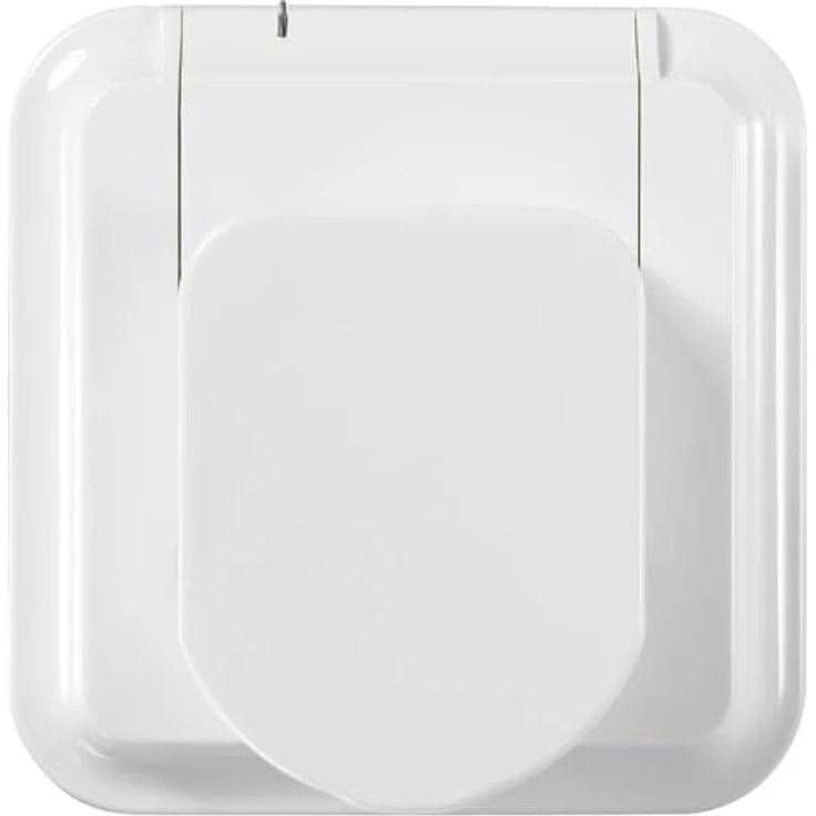 Sygonix SY-5775152 1fach Unterputz-Fehlerstrom-Sicherheitssteckdose erhöhter Berührungsschutz IP44 Weiß – Bild 4