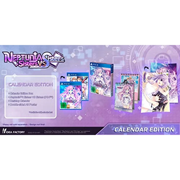 Neptunia: Sisters VS Sisters - Calendar Edition (PS4) – Bild 2