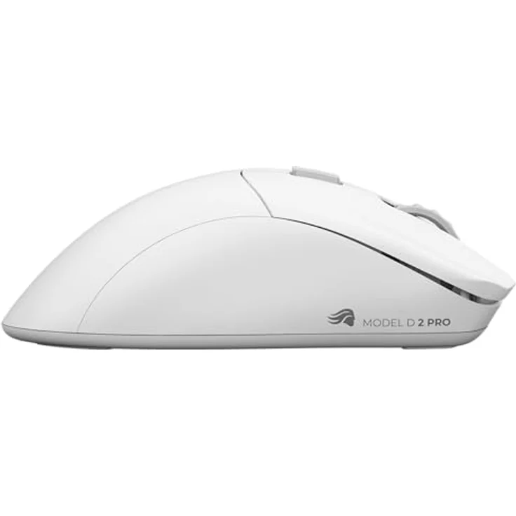 Glorious Model D 2 PRO 4K/8KHz Edition, kabellose Gaming-Maus in Weiß, 64 g, optimale Abtastrate bis 8.000 Hz, für Rechtshänder, bis zu 80 Std. Batterielaufzeit – Bild 7