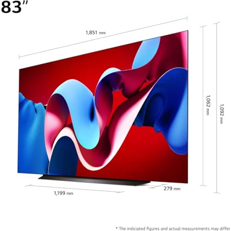 LG OLED83C47LA TV 83" (210 cm) OLED evo Fernseher mit α9 Gen7 4K AI-Prozessor und Dolby Vision – Bild 3