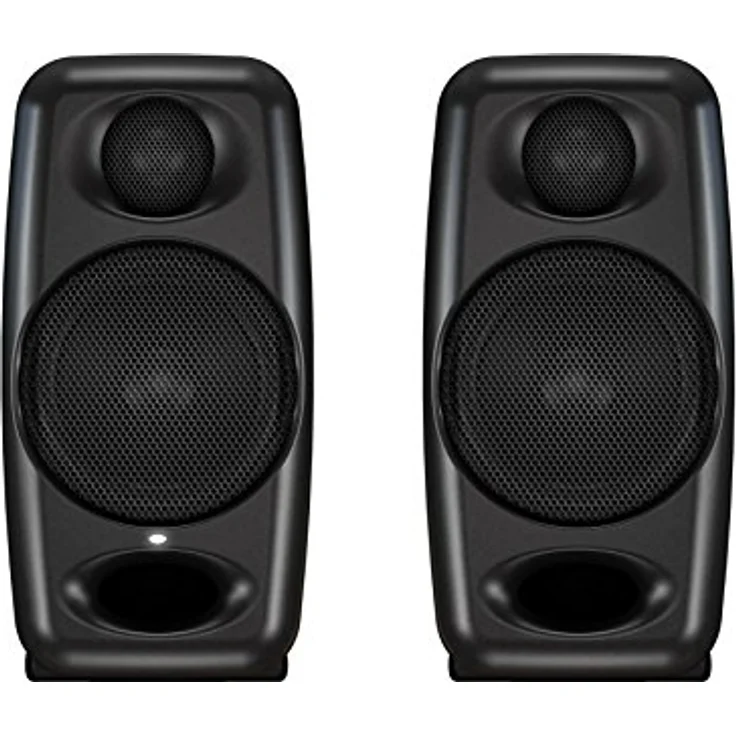 iLoud Micro Monitor Black Special Edition - kleinste Studio-Referenz-Monitorpaar weltweit, 4 Class-D-Endstufen, 50 Watt (RMS) bi-amped, Bassreflex, schwarz – Bild 2