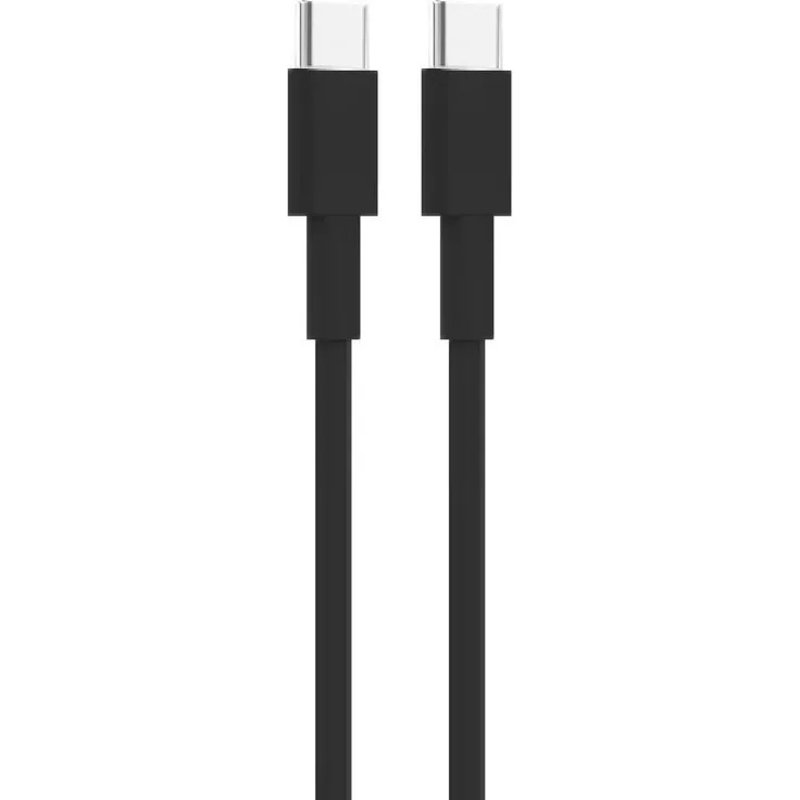 MobileKing USB-C zu USB-C Schnell-Ladekabel, 3 Meter, schwarz, für Smartphones und Tablets mit Schnellladefunktion