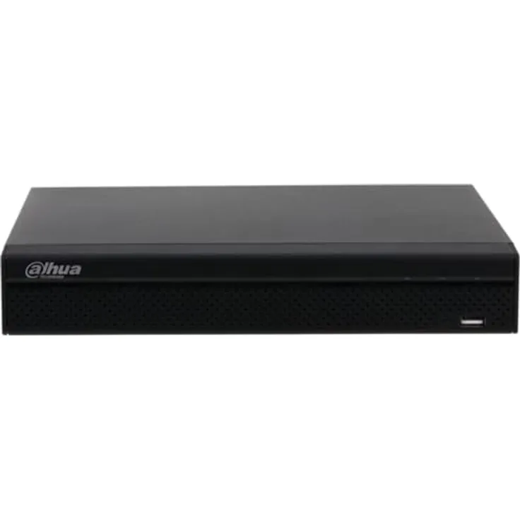 Dahua DHI-NVR4104HS-P-4KS3, 4-Kanal 4K Netzwerk-Videorekorder mit PoE, schwarz, bis zu 20 TB Speicher