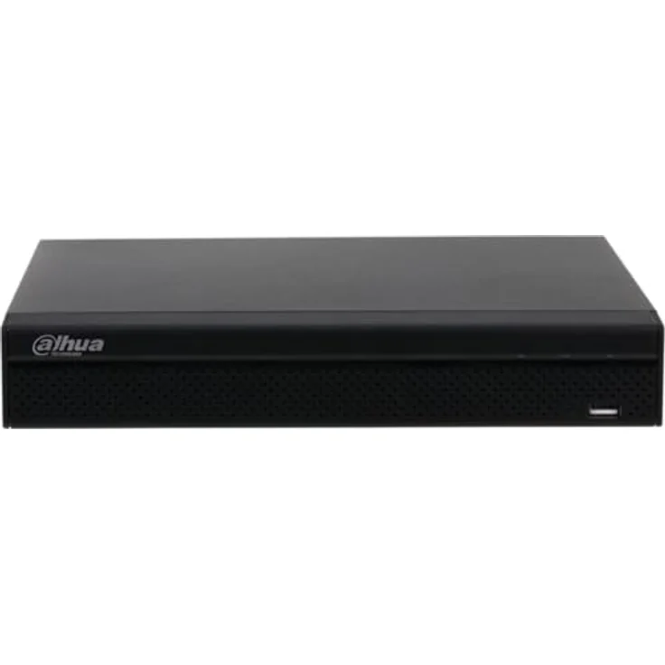 Dahua DHI-NVR4104HS-P-4KS3, 4-Kanal 4K Netzwerk-Videorekorder mit PoE, schwarz, bis zu 20 TB Speicher – Bild 1