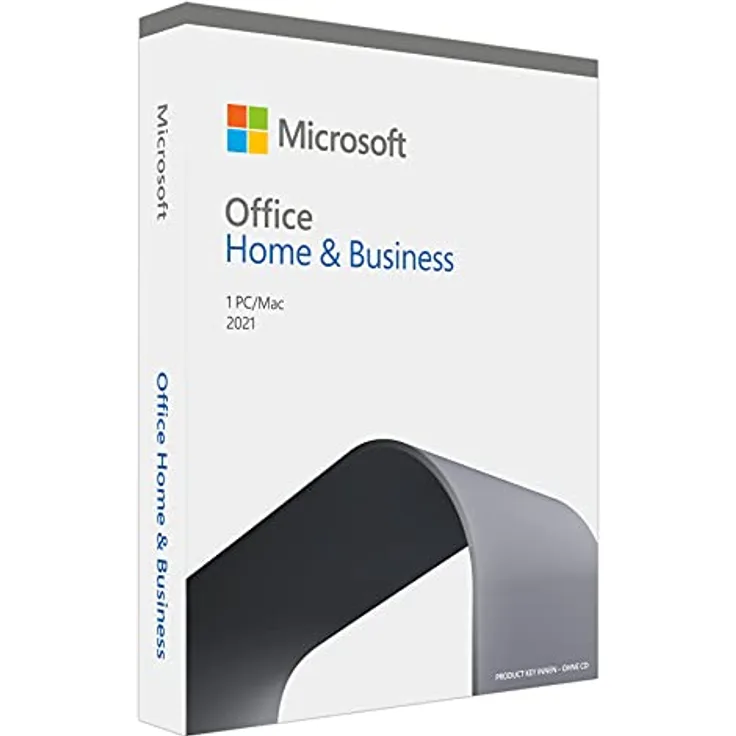Microsoft Office 2021 Home und Business multilingual | 1 PC Mac, Dauerlizenz | Box