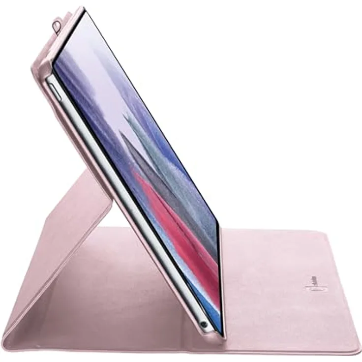 Cellularline Folio Galaxy Tab A9+ Tablet-Hülle mit Standfunktion in Pink