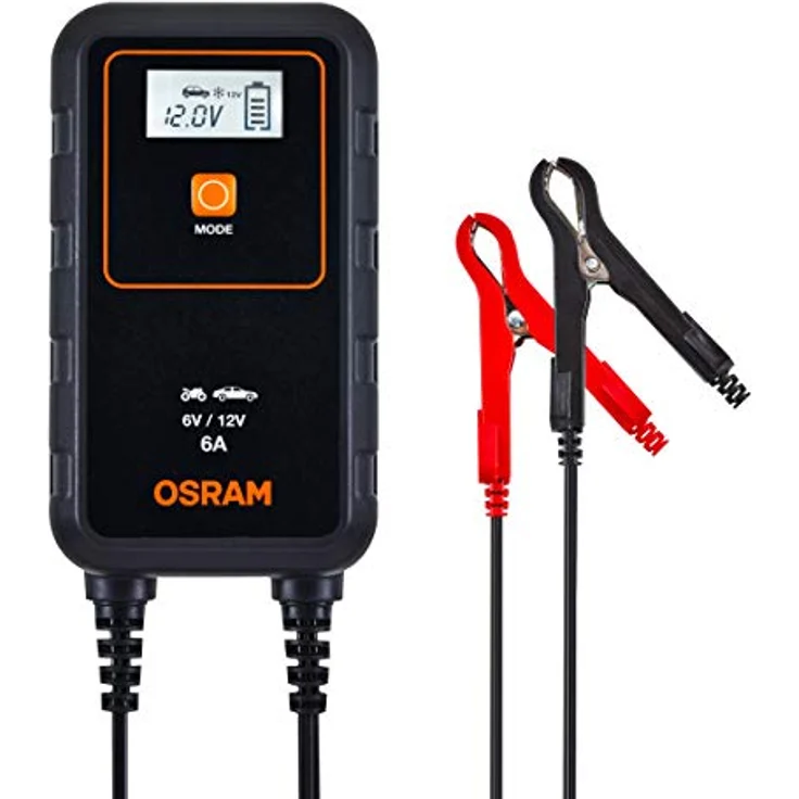 Osram Auto OEBCS906 OEBCS906 Automatikladegerät, Batterie Ladungsausgleicher, Batterieüberwachung, Kfz-Batterietester 6A 6A – Bild 4