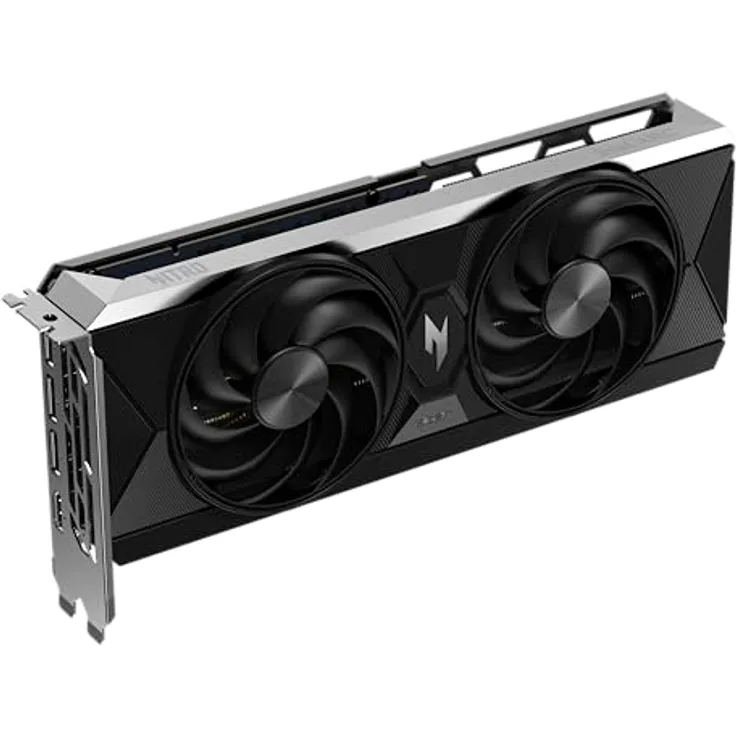 Acer NITRO Intel ARC B570 OC 10GB GDDR6 1xHDMI/3xDP Grafikkarte, aktive Kühlung, 7680x4320 Pixel Auflösung, schwarz