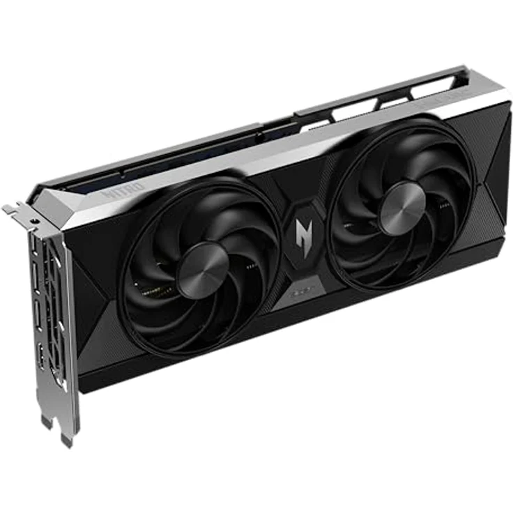 Acer NITRO Intel ARC B570 OC 10GB GDDR6 1xHDMI/3xDP Grafikkarte, aktive Kühlung, 7680x4320 Pixel Auflösung, schwarz – Bild 1