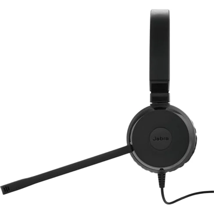 Jabra Evolve 20 SE Stereo Headset - Microsoft Zertifiziert, passive Geräuschunterdrückung, USB-C/A, Schwarz – Bild 3