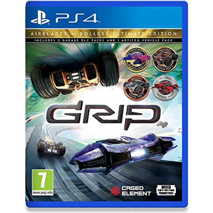 GRIP: Combat Racing - Rollers vs AirBlades Ultimate Edition (Playstation 4) [ ]