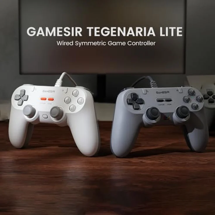GameSir T3 Tegenaria Lite, Kabelgebundener Controller mit Hall-Effekt-Sticks und Turbo-Funktion – Bild 2