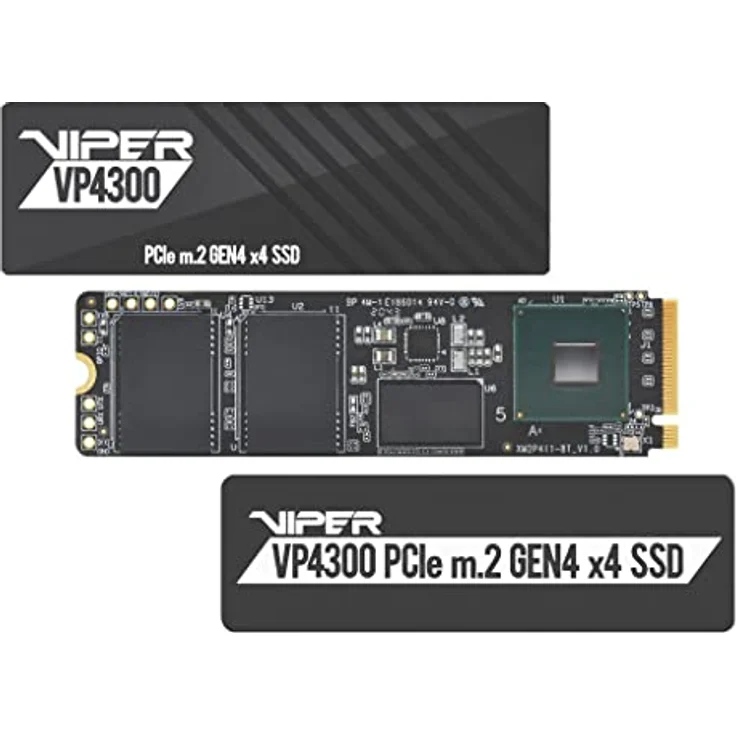 Patriot Viper VP4300 - SSD - 1 TB - intern - M.2 2280 - PCI Express 4.0 x4 (NVMe) – Bild 2