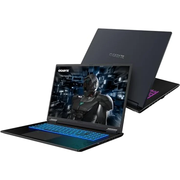 Gigabyte Gaming A18 PRO, 18" WQXGA Laptop mit 165Hz, Intel Core i7 240H, RTX 5080, 32GB RAM, 1TB SSD, Windows 11 Home, Dolby Atmos – Bild 2