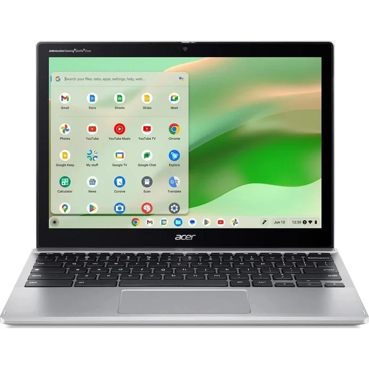 Acer Chromebook Spin 312, 12.2" FHD Touch, Intel N100, 4GB RAM, 128GB eMMC, Silber