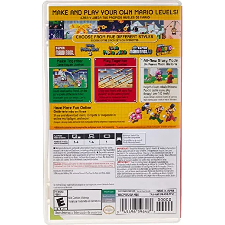 Super Mario Maker 2 - Nintendo Schalter [Englischer Import] – Bild 2