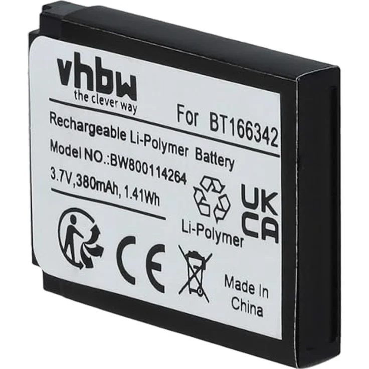 VHBW Li-Polymer Akku 380mAh (37V) passend für Smart Watch Smartwatch DZ-09, DZ09, FYM-M9, GT-08, GT08 A1, HKX-S1, LQ-S1, QN-01, QN01 – Bild 10