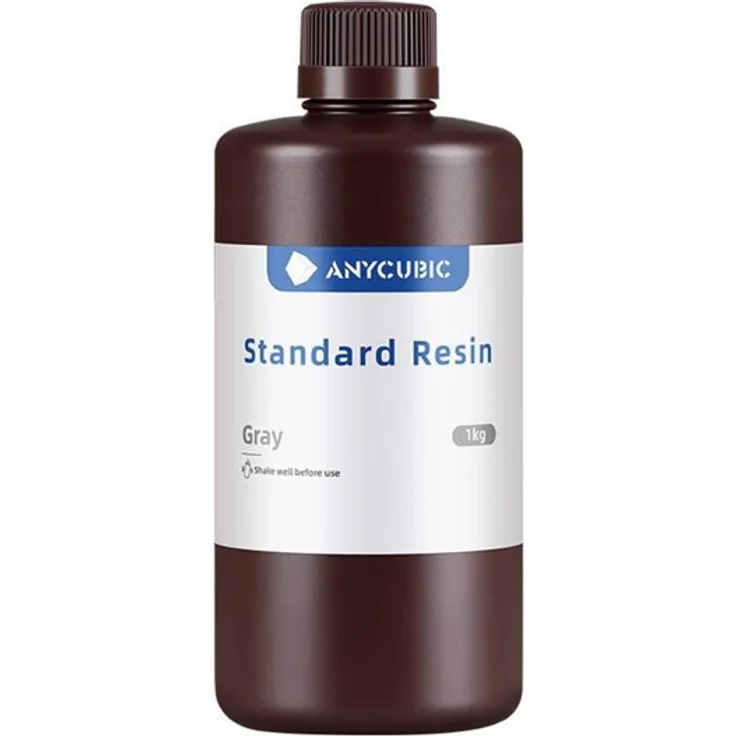 ANYCUBIC Standardharz (Grau), 1L 3D-Druckmaterial mit hoher Präzision
