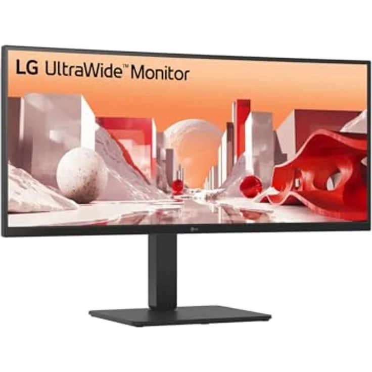 LG 34BA85QE-B 34" UltraWide IPS Monitor, UWQHD 3440x1440, 21:9, HDMI/DP/USB-C, Adjustable Stand – Bild 4
