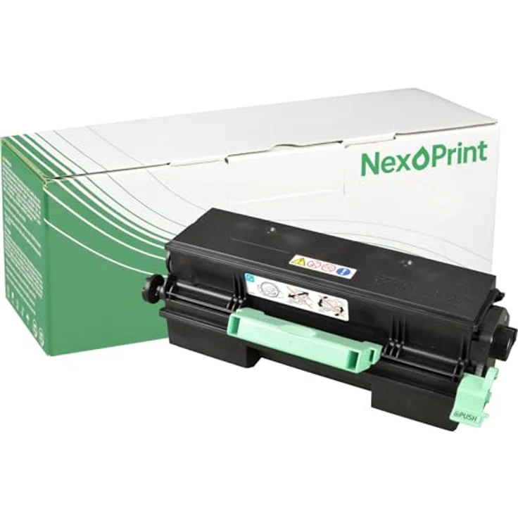 NexoPrint Toner kompatibel zu Ricoh 407340 SP4500E, schwarz, für Aficio SP 4510DN, SP 3610 sf, SP 3600 sf, hohe Druckqualität, benutzerfreundlich, recyclingfähig