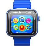 VTech KidiZoom Smart Watch MAX blau für Kinder ab 5 Jahren mit integrierter Kamera und Schrittzähler