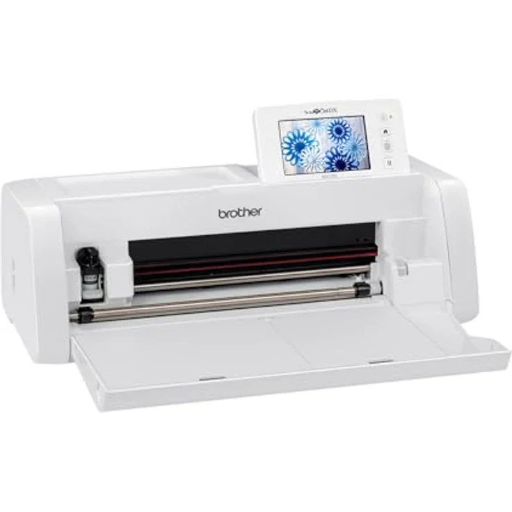 Brother ScanNCut SDX1250, Schneidemaschine mit automatischer Messereinstellung, 5" Display, weiß – Bild 5
