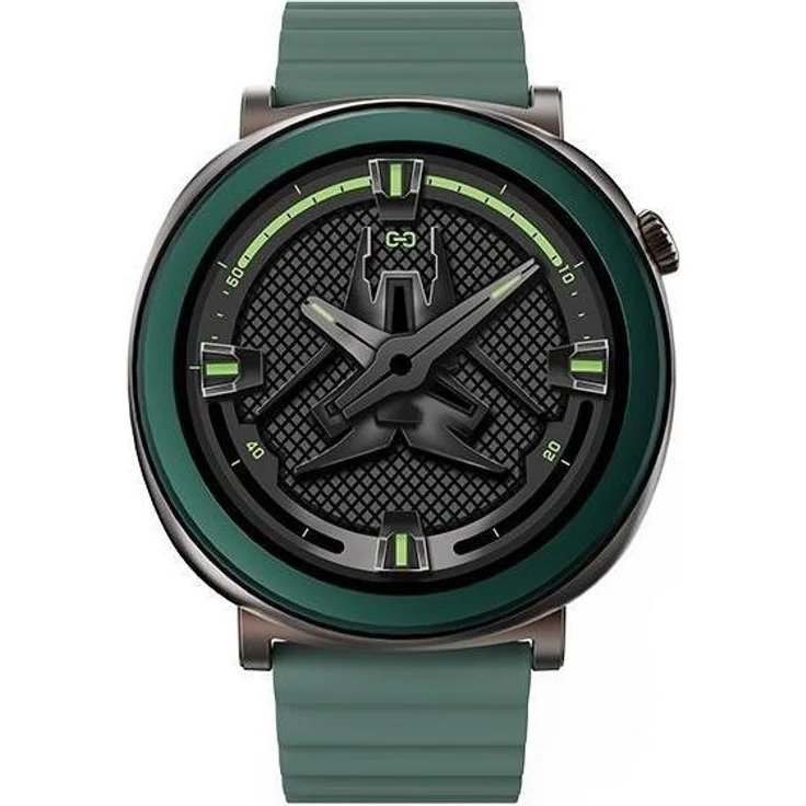 HiFuture Smartwatch Aurora Green HSSW11DG, 1,43 Zoll Display, Bluetooth 5.2, 280 mAh Akku, 256 MB Speicher