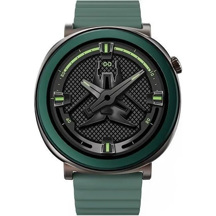 HiFuture Smartwatch Aurora Green HSSW11DG, 1,43 Zoll Display, Bluetooth 5.2, 280 mAh Akku, 256 MB Speicher