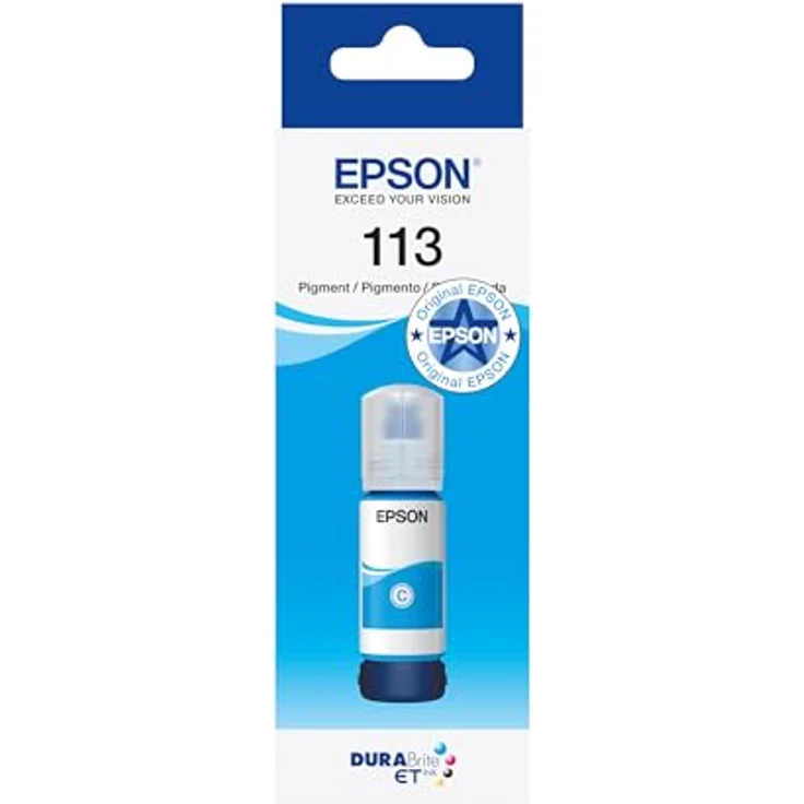 Epson C13T06B240 Tinte Cyan 70ml 6000 Seiten Flasche EcoTank 5800 pigmentiert – Bild 2