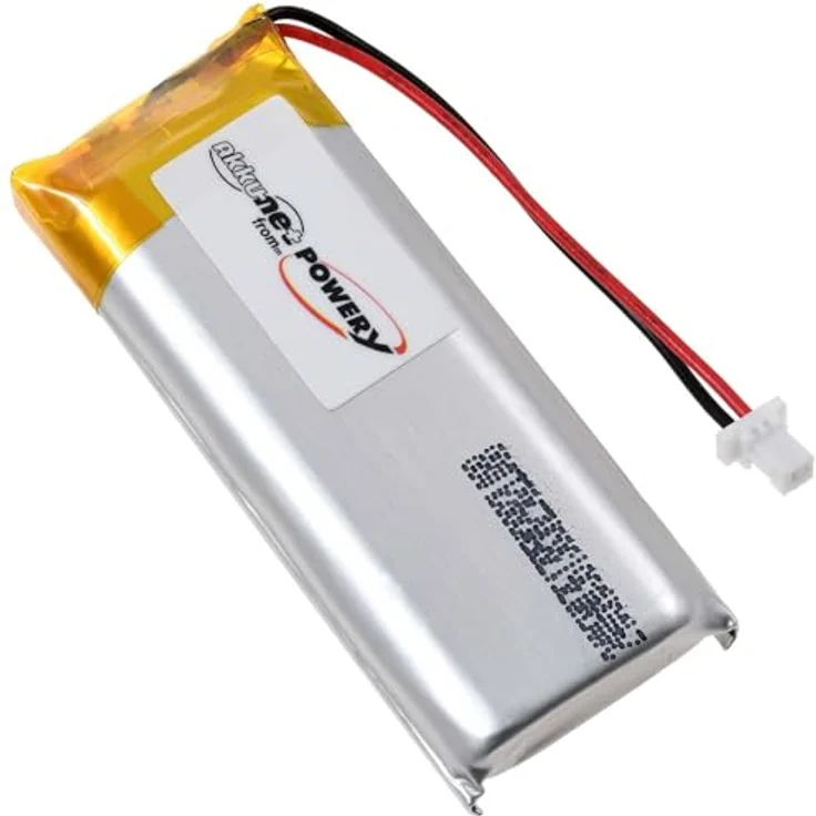 akku-net Akku für Sena SRL2 GT-Air II Motorrad-Headset, 800mAh Li-Polymer, 3,7V, schwarz – Bild 2