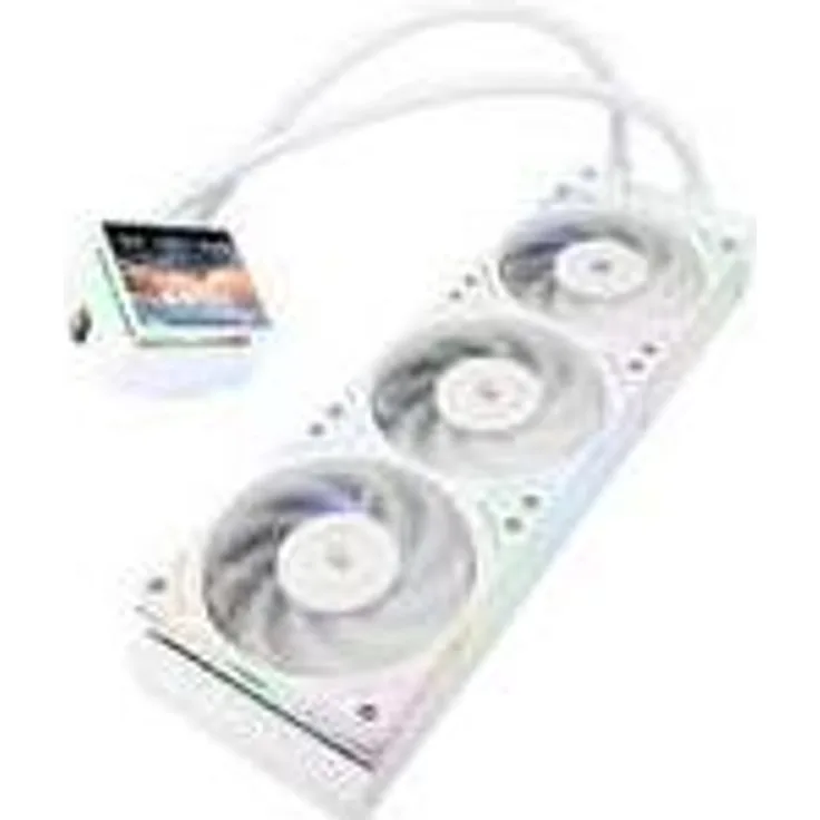 Thermalright Hyper Vision UB RGB, 360mm AIO Wasserkühler mit leiser Leistung und RGB-Beleuchtung, weiss