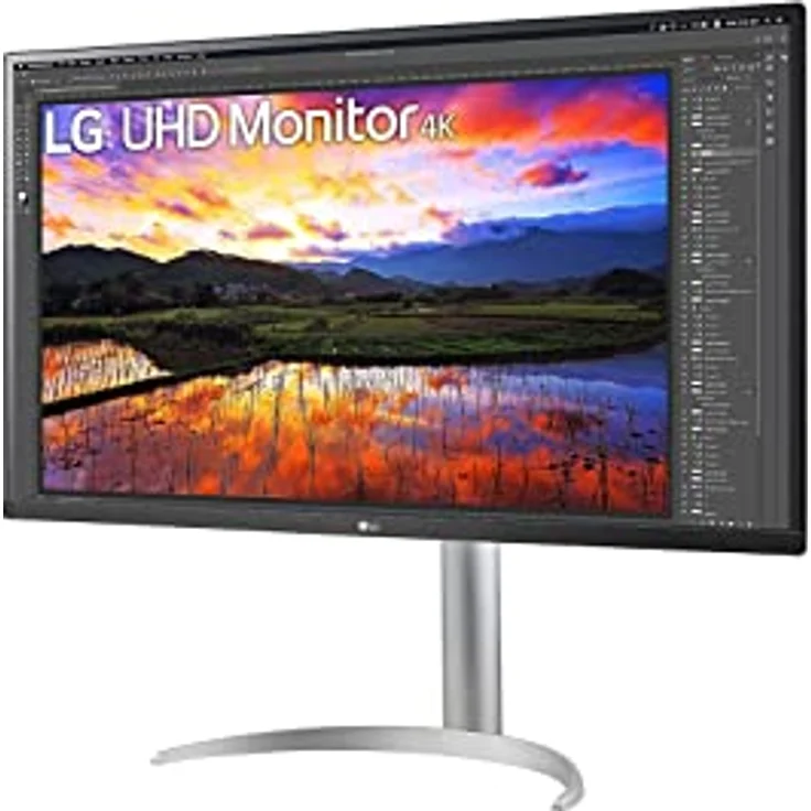 LG 32UP55NP-W Computerbildschirm 80 cm (31.5 Zoll) 3840 x 2160 Pixel 4K Ultra HD Mattschwarz 16:9 – Bild 2