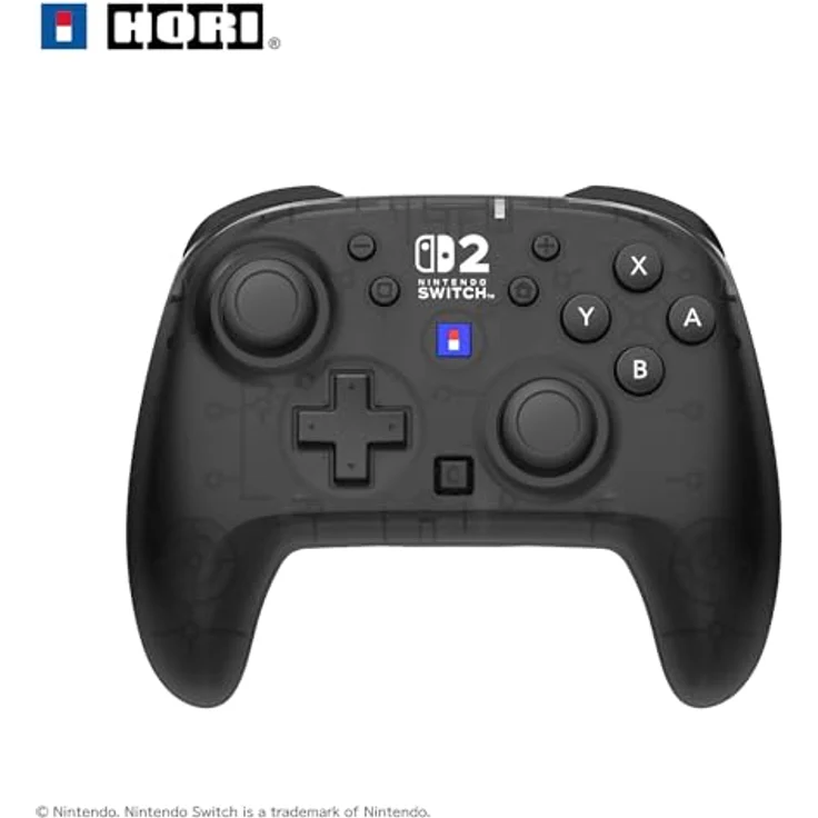 Hori Wireless HORIPAD Turbo, Gamepad für Nintendo Switch 2, mit TMR-Joysticks, programmierbaren Rückseitentasten, Turbo-Funktion und kabelloser Verbindung bis 10 Meter – Bild 2