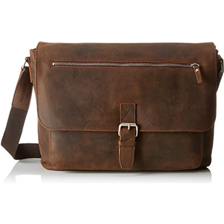 Leonhard Heyden Salisbury Aktentasche Leder 40 cm Laptopfach – Bild 1