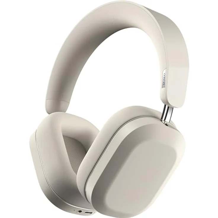 Defunc Mondo Over-Ear kabellose Kopfhörer mit optionalem Kabel, 45 Stunden aktive Spielzeit, Bluetooth, Dual-ENC-Mikrofone und Treiber, Greige – Bild 1